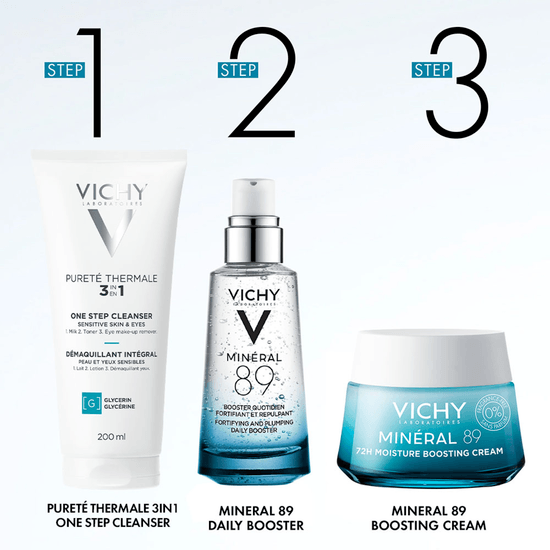 Vichy Pureté Thermale 3-in-1 One step Cleanser Sensitive Skin 200 ml