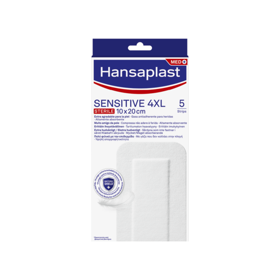 Hansaplast Sensitive 4XL 5 st