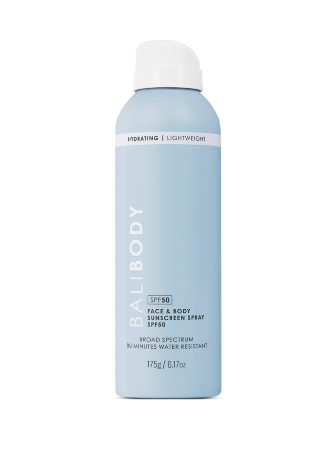 Bali Body Face And Body Sunscreen Spray SPF50+ 175 ml