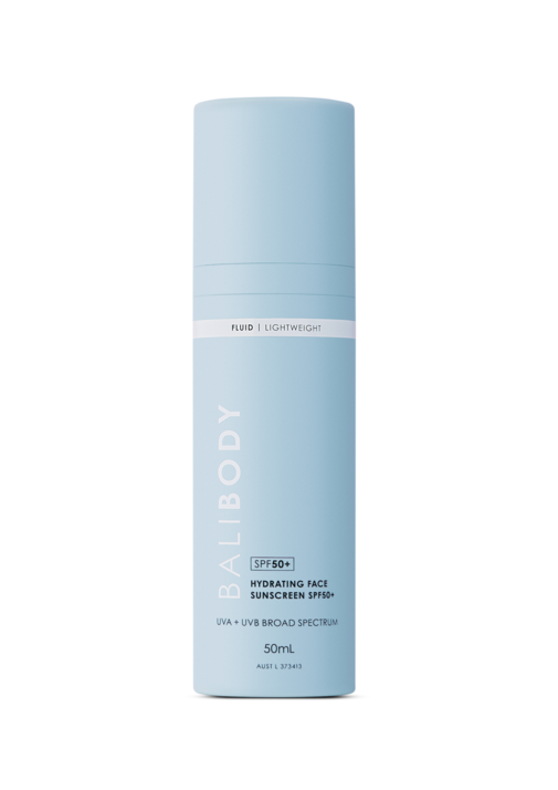 Bali Body Hydrating Face Sunscreen SPF50+ 50 ml