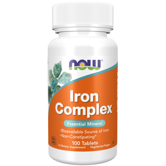 NOW Iron Complex tabletter 100 st