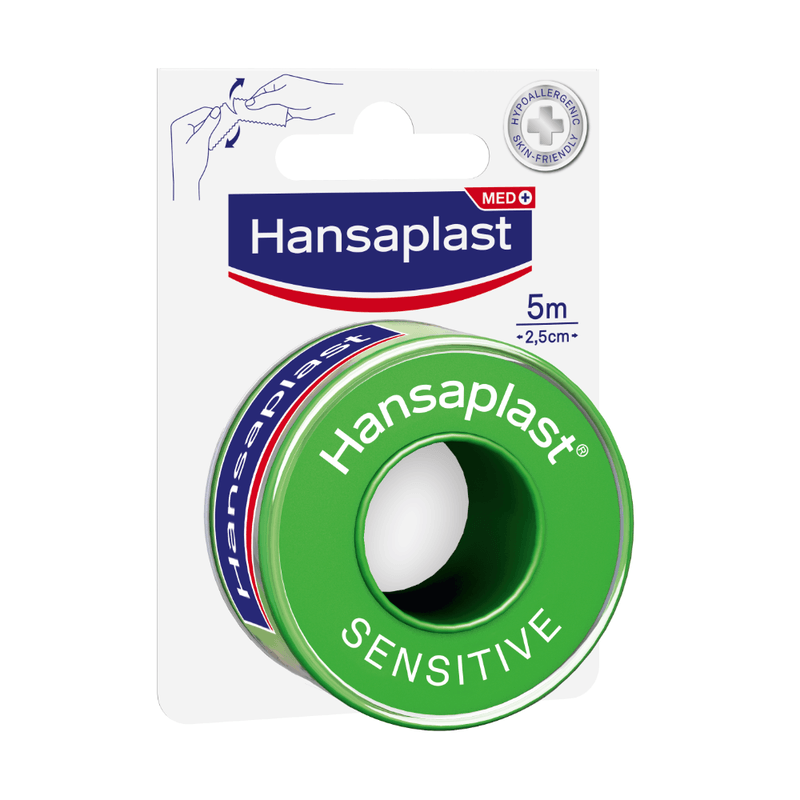 Hansaplast Sensitive Fixation Tape 5 m x 2,5 cm