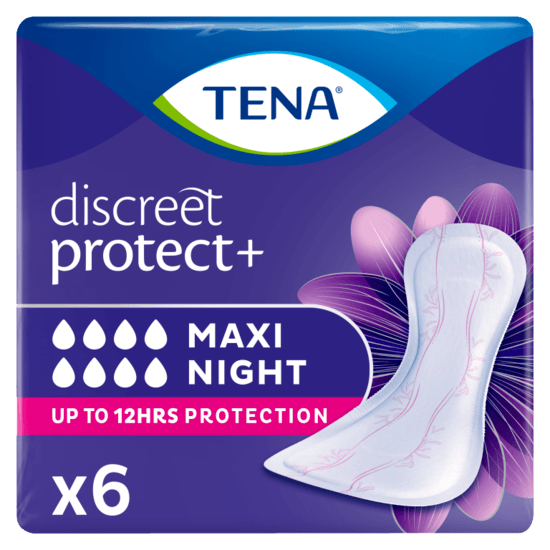 TENA Discreet Protect+ Maxi Night 6 st