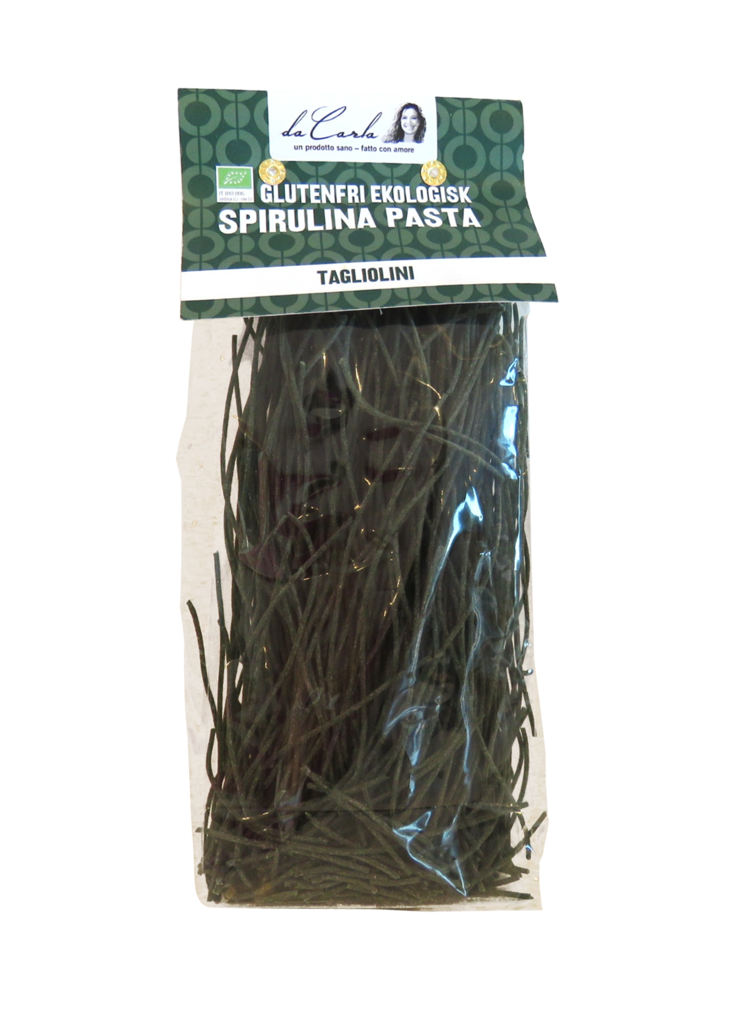 Da Carla Tagliatelle Spirulina EKO 250 g