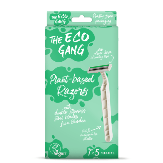 The Eco Gang Engångsrakhyvlar Biodegradable 5-pack 