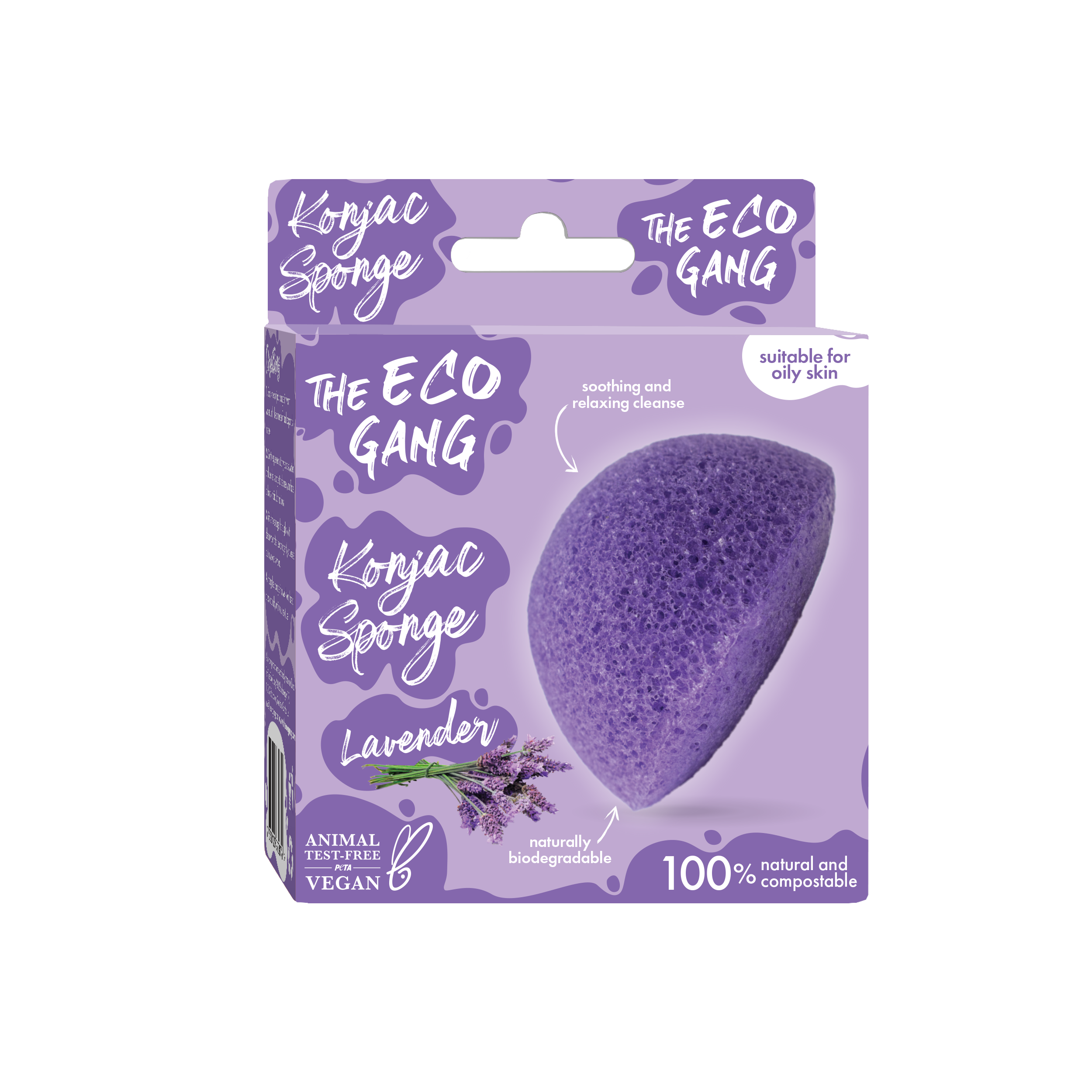 The Eco Gang Konjaksvamp Lavender