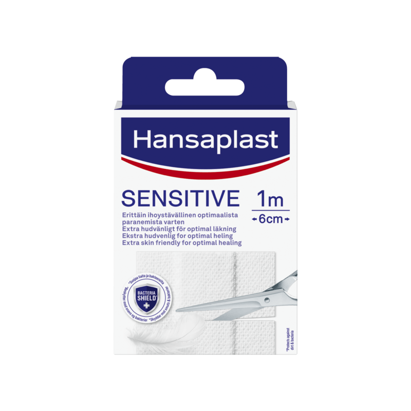 Hansaplast Sensitive 1 m x 6 cm