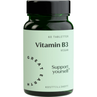 Great Earth Vitamin B3- 500 mg 60 tabletter