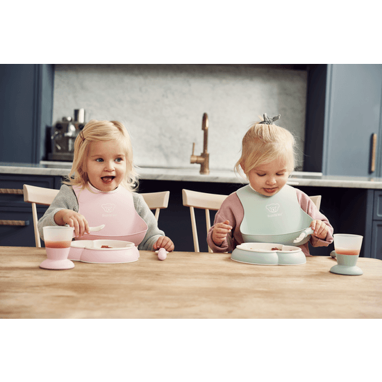 BabyBjörn Liten Haklapp Gul/Blå 2-pack