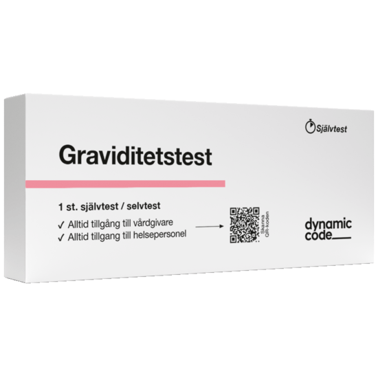 Dynamic Code Graviditetstest Testa Tidigt 1 st