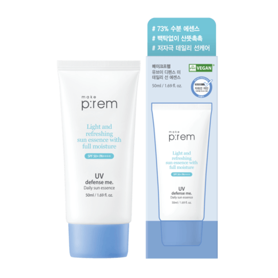 Make P:rem UV Defense Me Daily Sun Essence SPF50+ 50 ml