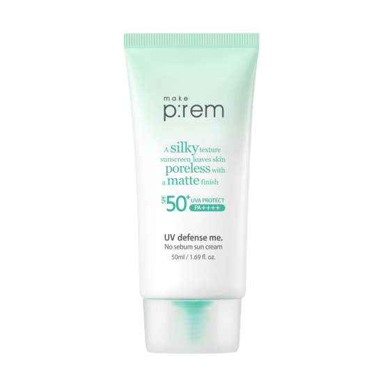 Make P:rem No Sebum Sun Cream SPF 50+ 50 ml