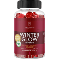 VitaYummy Winter Glow Raspberry & Vanilla 60 gummies