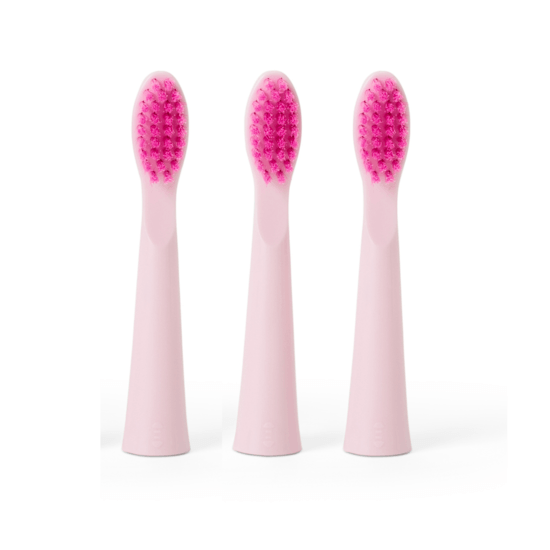 Belissas Tandborsthuvuden Refill Pink 3-pack