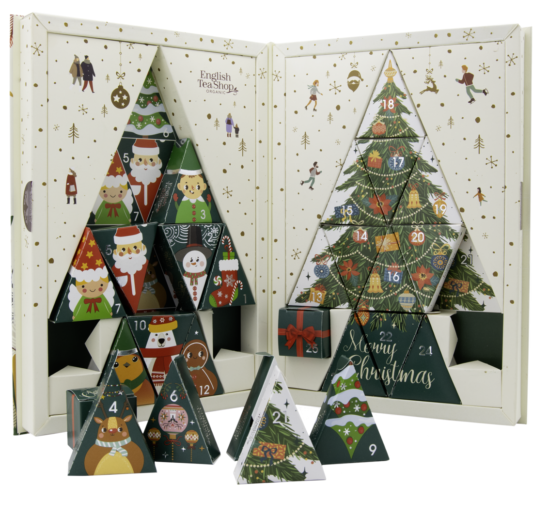 English Tea Shop Adventskalender Family Tea Book 25 askar 