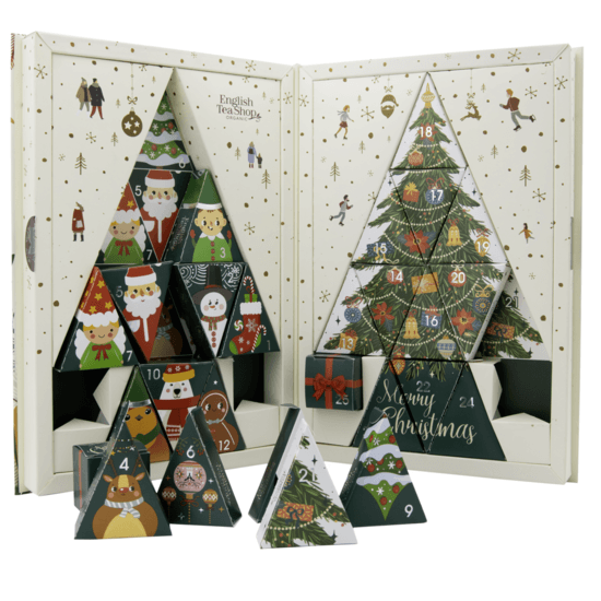 English Tea Shop Adventskalender Family Tea Book 25 askar 