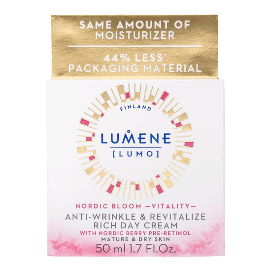 Lumene Nordic Bloom Vitality Anti-Wrinkle & Revitalize Rich Day Cream 50 ml