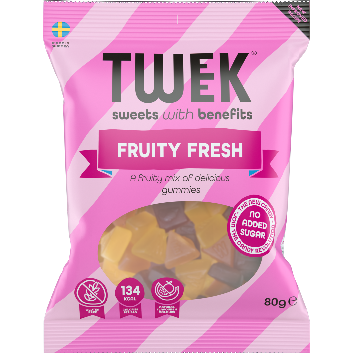 Alternativ bild 1 för Tweek Fruity Fresh 80 g