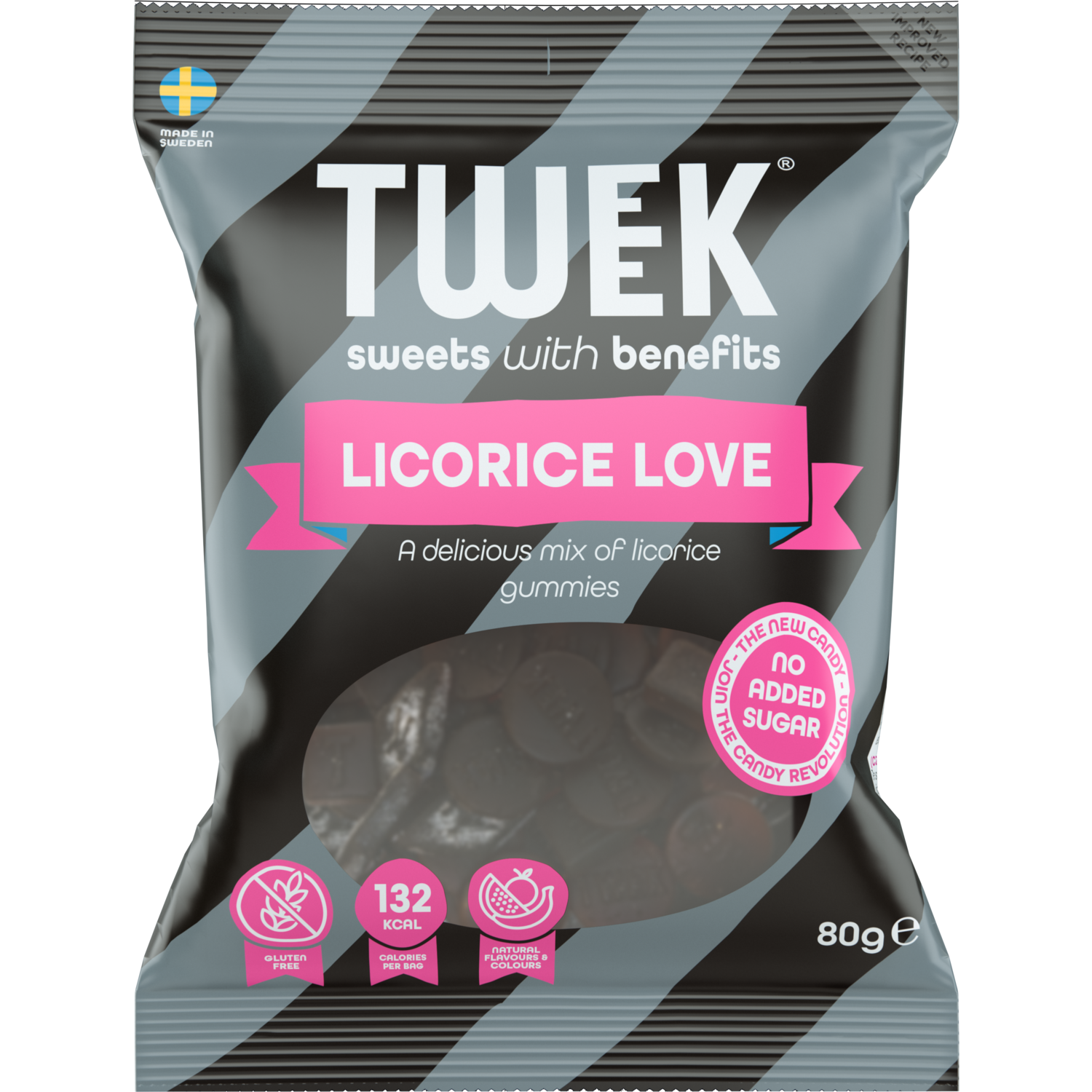 Alternativ bild 1 för Tweek Licorice Love 80 g