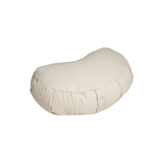 Casall Meditation Pillow Halfmoon Shape Light Cashmere