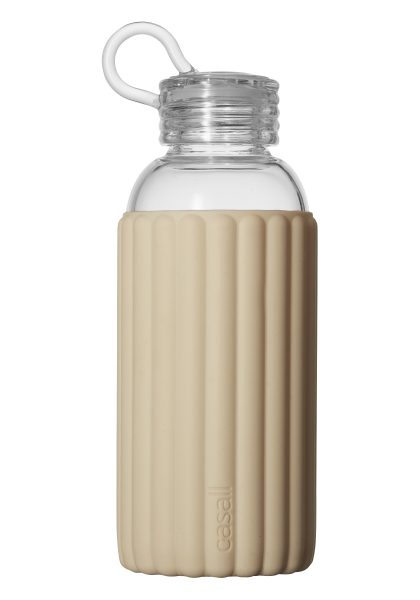 Casall Sthlm Glass Bottle Light Sand 0,5 l