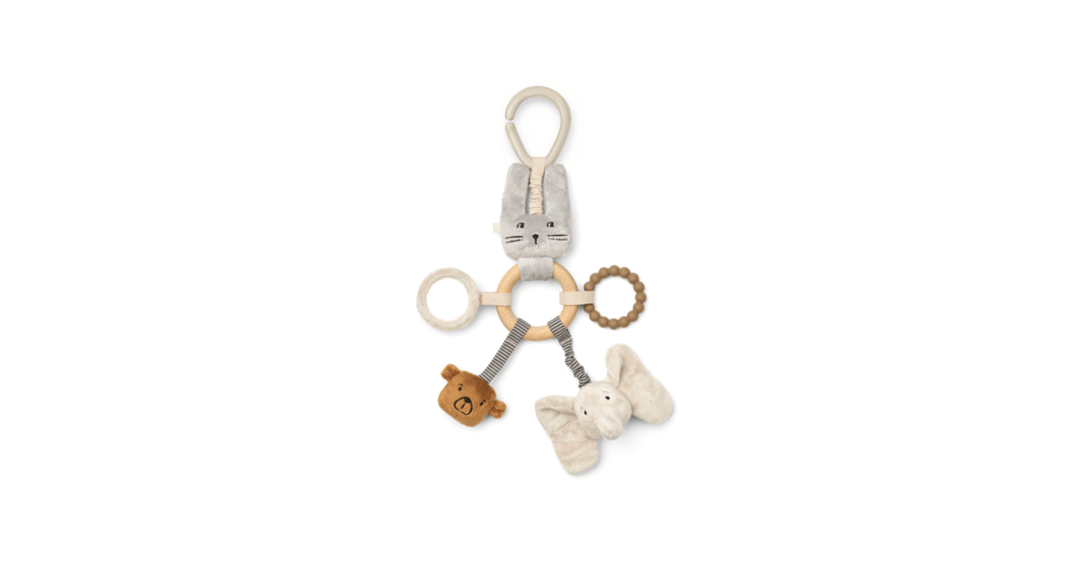 Angie Classic Activity Toy in Golden Multi Mix by Liewood main image 1