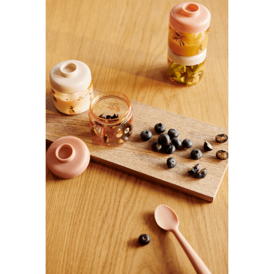 LIEWOOD Dominique Barnmatlådor Peach/Sea Shell 4-pack