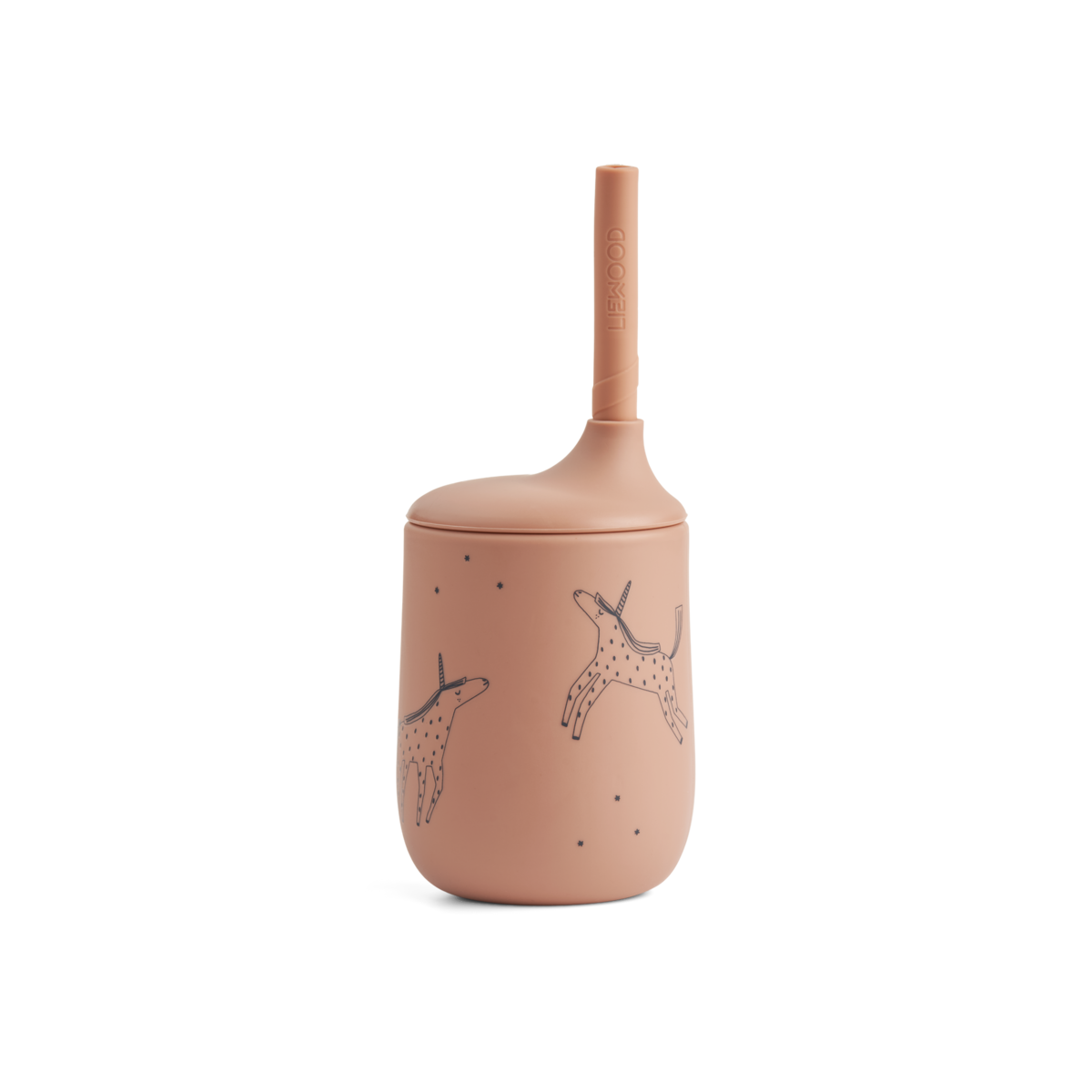 LIEWOOD Ellis Sugrörsmugg Unicorn/Pale Tuscany