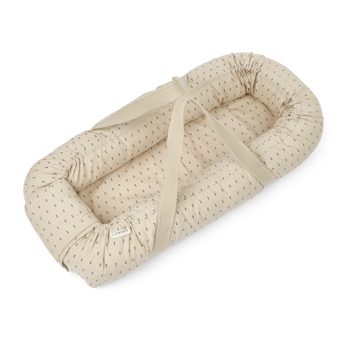 LIEWOOD Gro Babynest Double Dot/Silver Lining