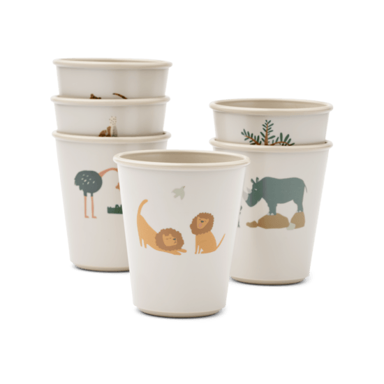 LIEWOOD Lana Mugg All Together/Sandy 6-pack