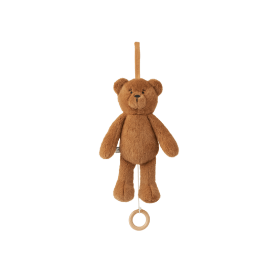 LIEWOOD Makenna Musikmobil Bear Golden Caramel