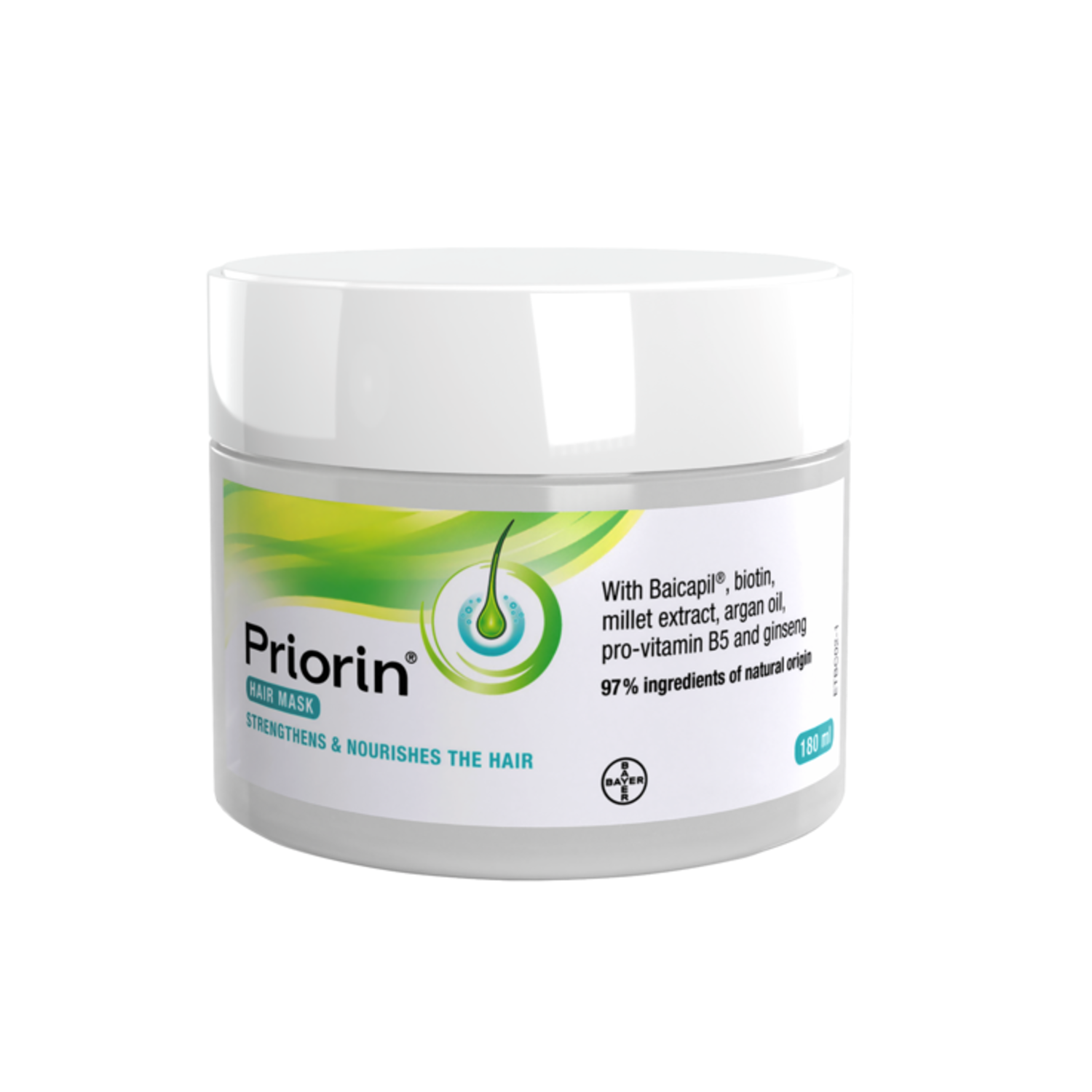 Alternativ bild 1 för Priorin Hair Mask 180 g