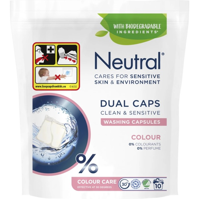 Neutral Colour Tvättkapslar 10 st