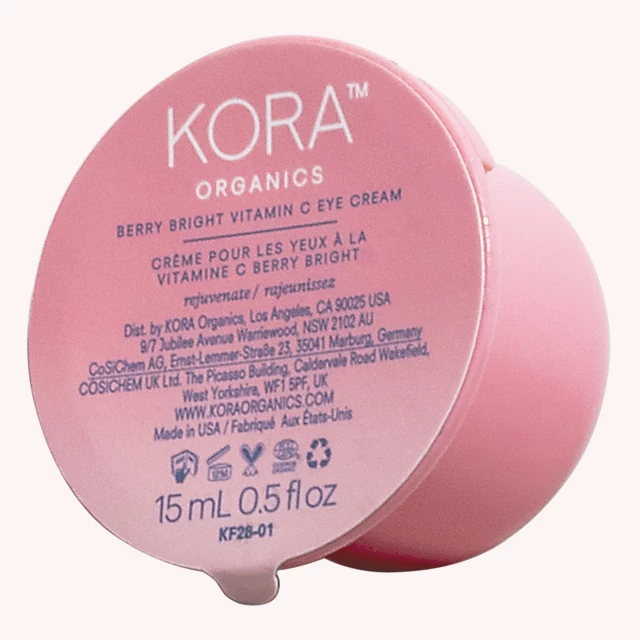 KORA Organics Berry Bright Vitamin C Eye Cream Refill 15 ml
