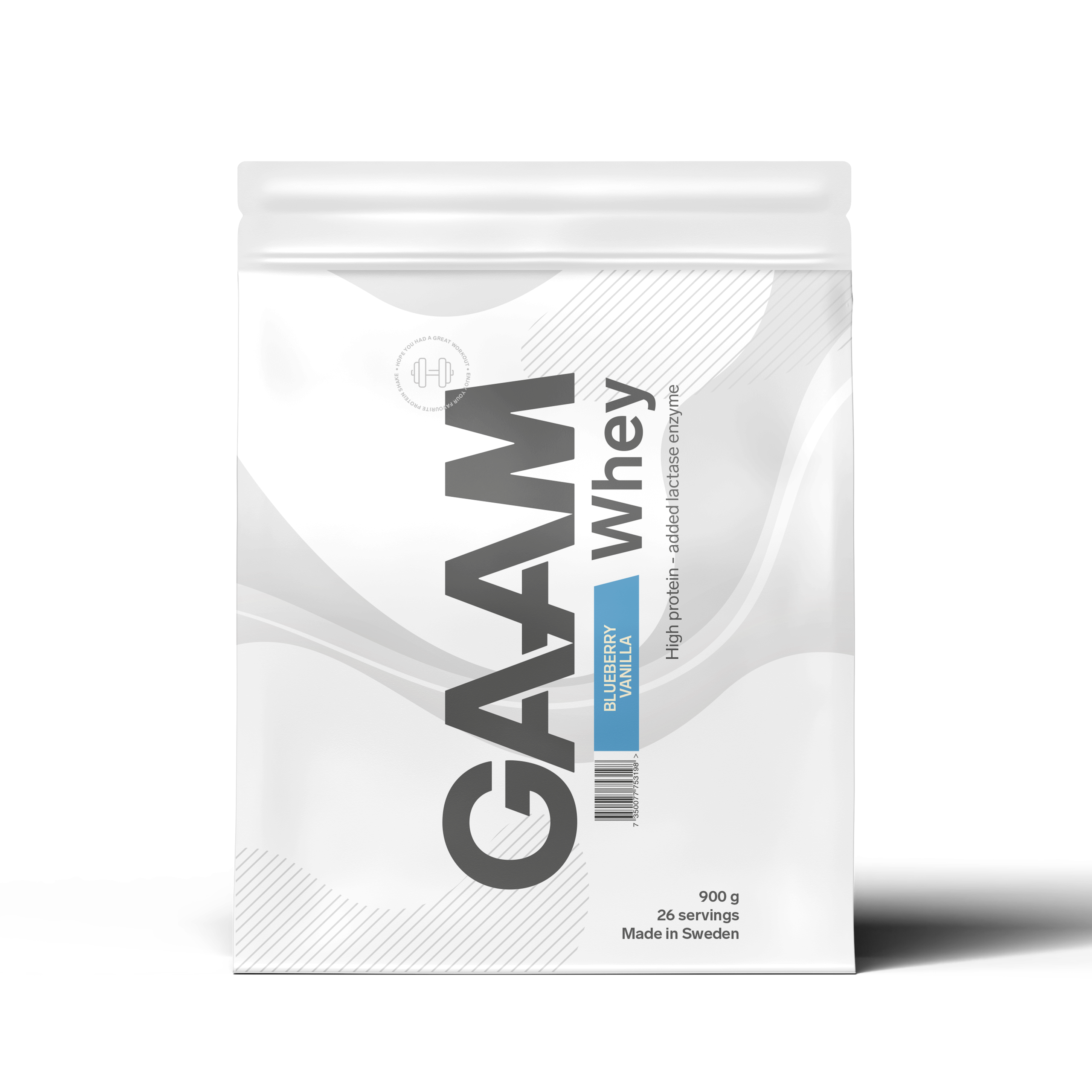 GAAM Whey Blueberry Vanilia 900 g
