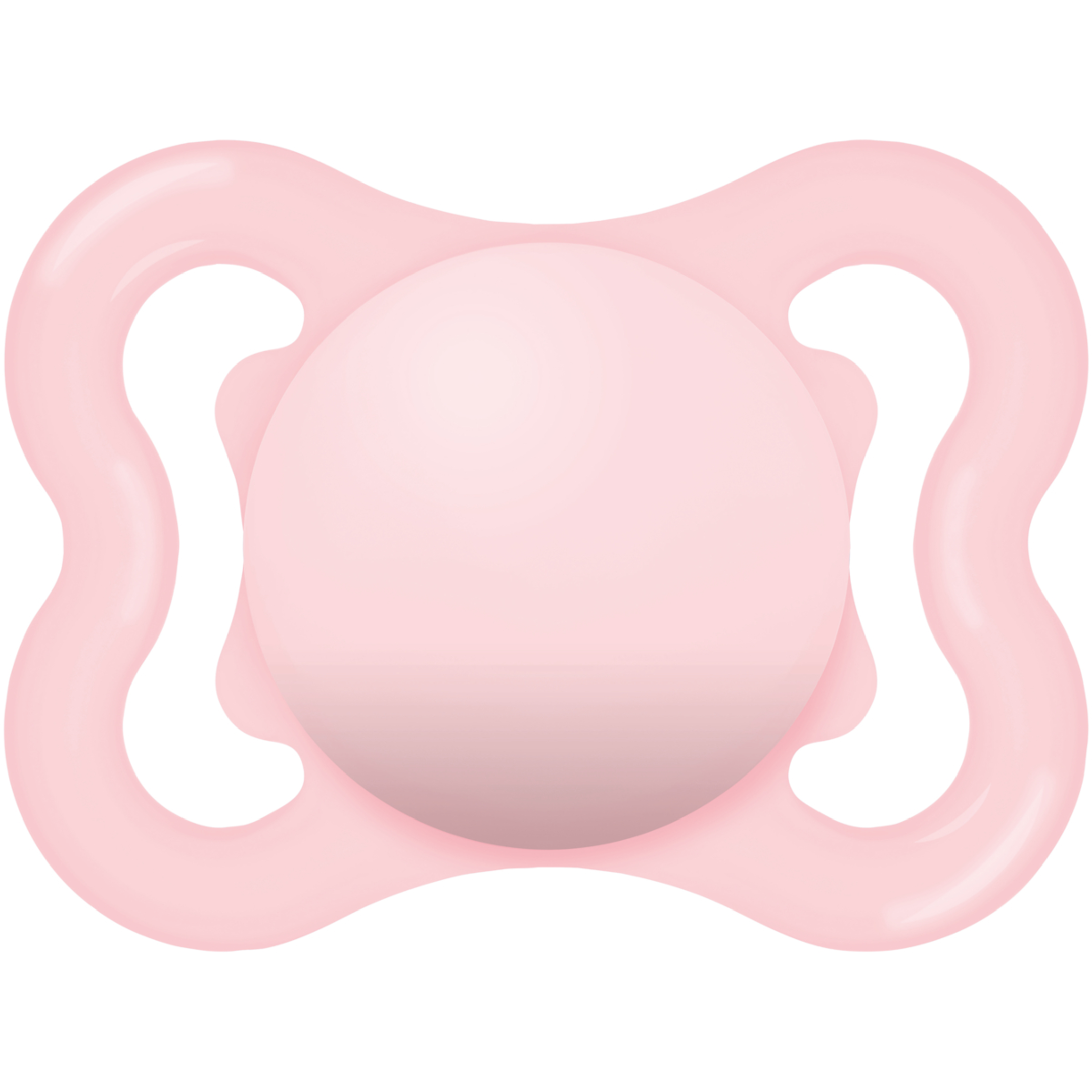 MAM Supreme 0-6 mån Silikon Pink 1-pack