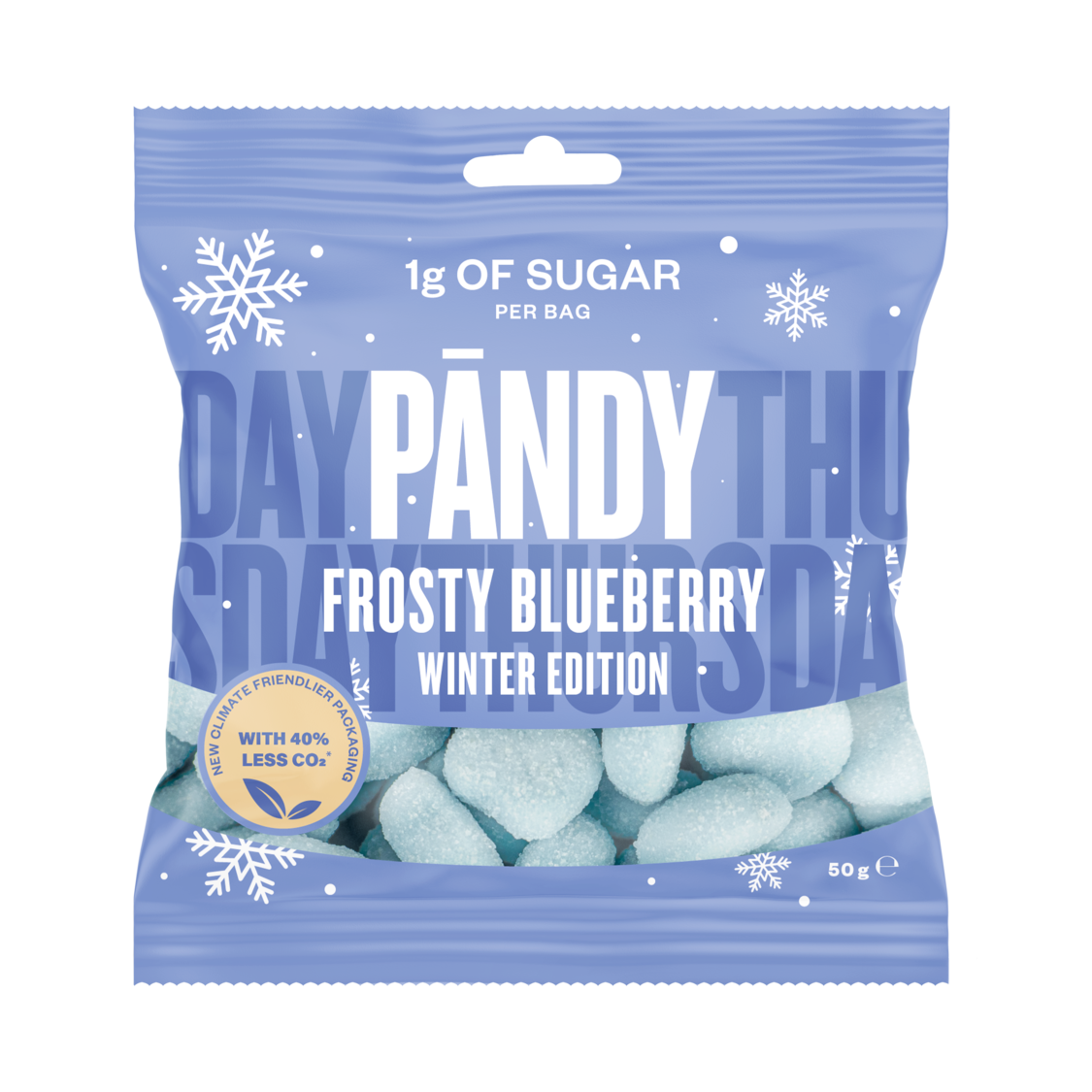 Pändy Candy Frosty Blueberry Winter Edition 50 g