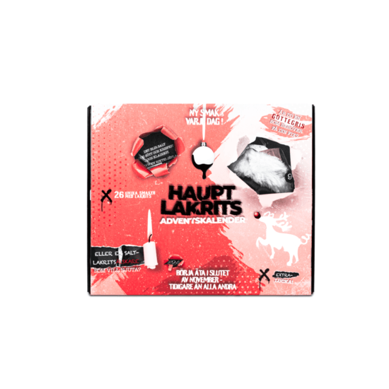 Haupt Lakrits Adventskalender 2024