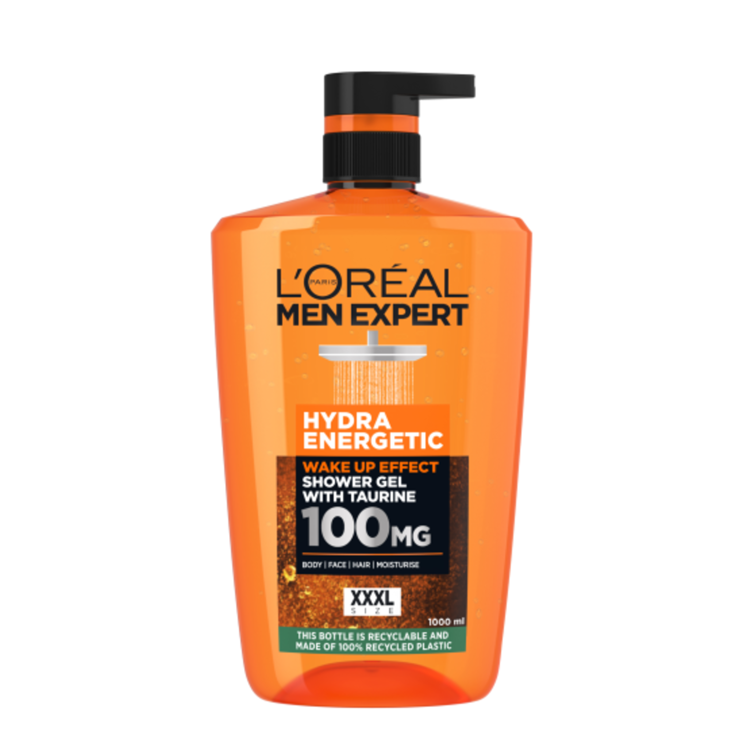 Alternativ bild 1 för Loreal Paris Men Expert   Hydra Energetic Shower Gel 1000 ml