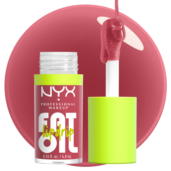 NYX Professional Makeup Fat Oil Lip Drip 09 Chillin' Like A Villian 4,8 ml