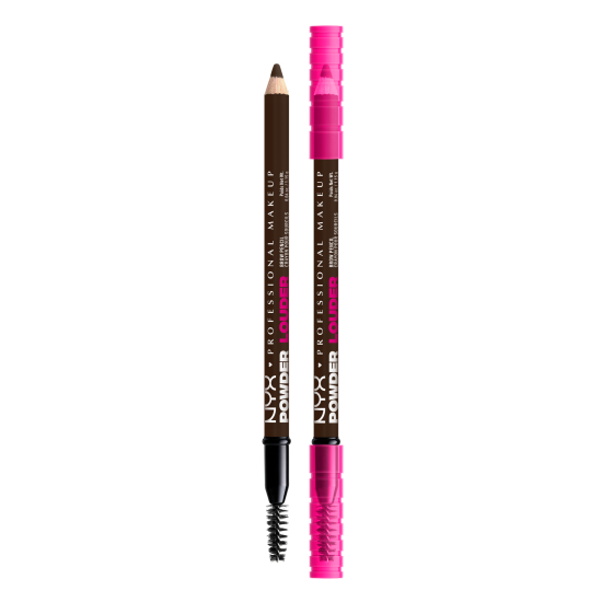 NYX Professional Makeup Powder Louder Brow Pen 08 Deep Brown