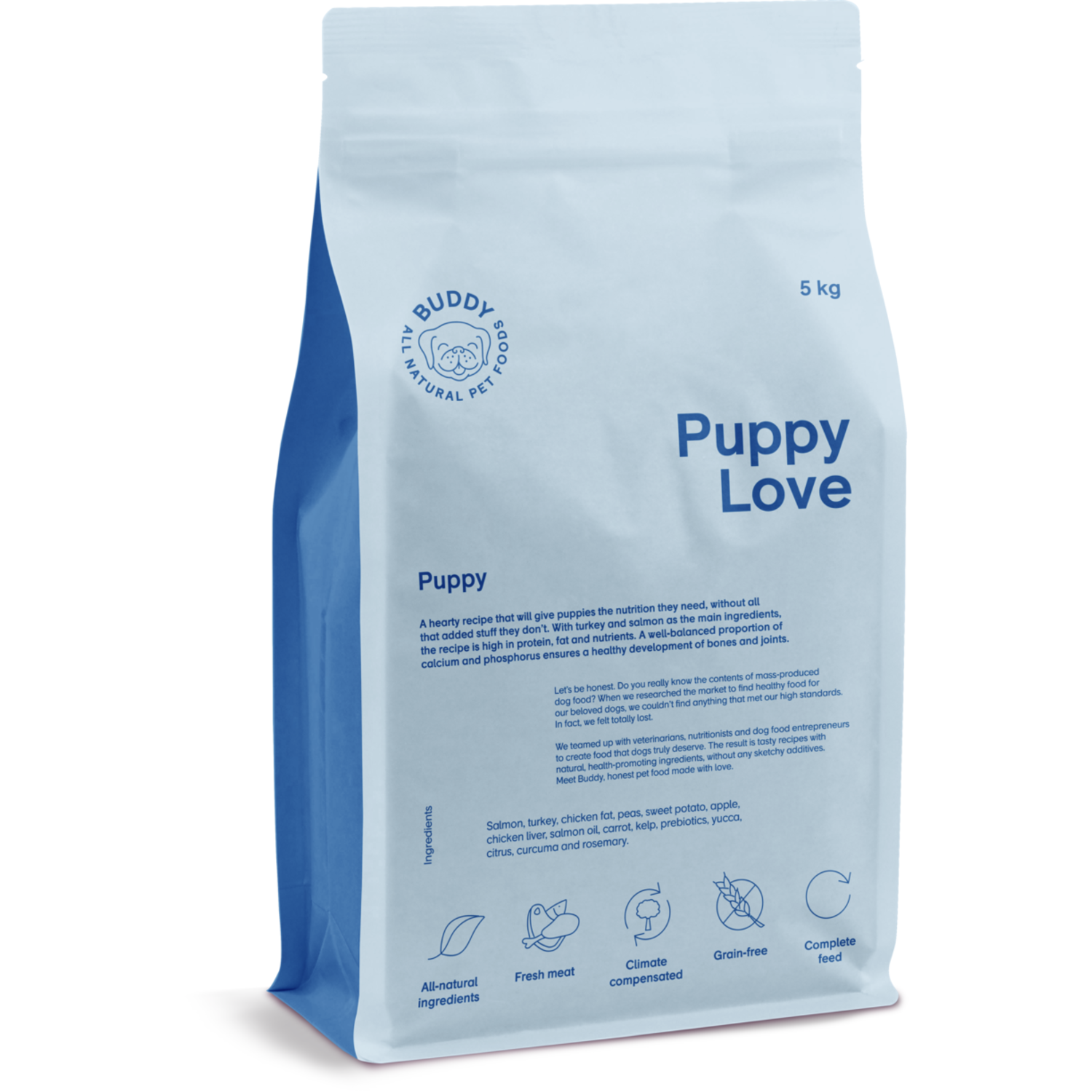 Alternativ bild 1 för Buddy Pet Foods Buddy Puppy Love 5 kg
