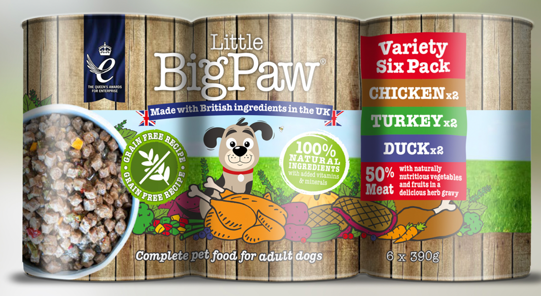 Little BigPaw Variety Pack 6x390 g