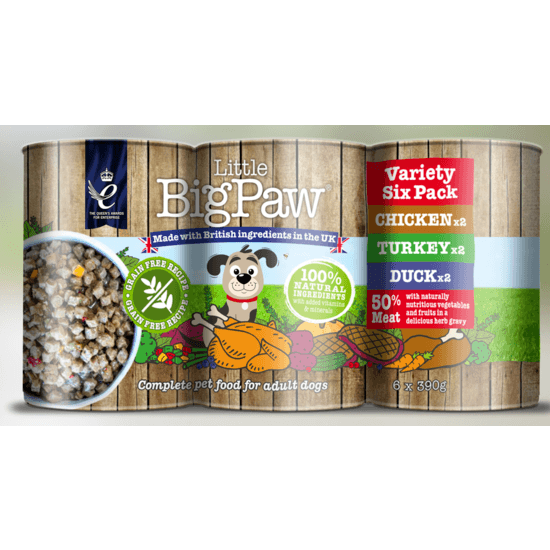 Little BigPaw Variety Pack 6x390 g