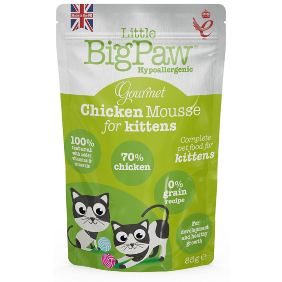 Little BigPaw Gourmet Chicken Mousse for Kittens 85 g
