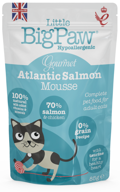 Little BigPaw Gourmet Atlantic Salmon Mousse 85 g