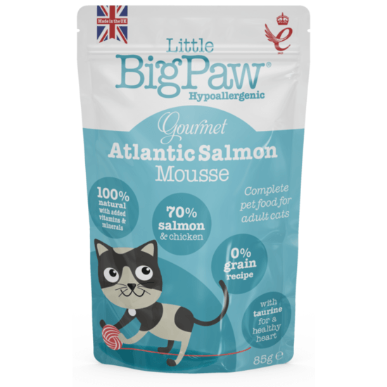 Little BigPaw Gourmet Atlantic Salmon Mousse 85 g