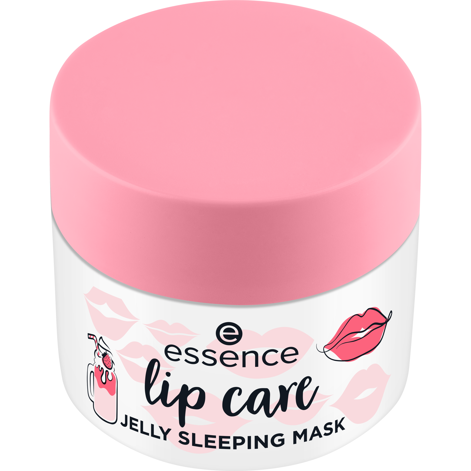 essence Lip Care Jelly Sleeping Mask 02 Strawberry Milkshake 8 g