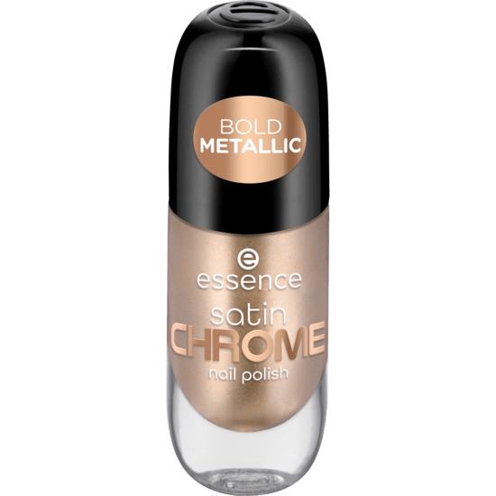 essence Satin Chrome Nail Polish 01 Robotic Rose 8 ml