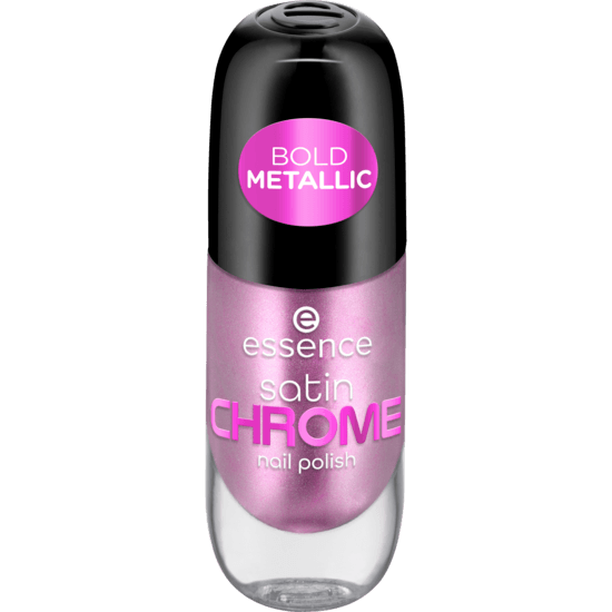 essence Satin Chrome Nail Polish 02 Artificial Pinktelligence 8 ml